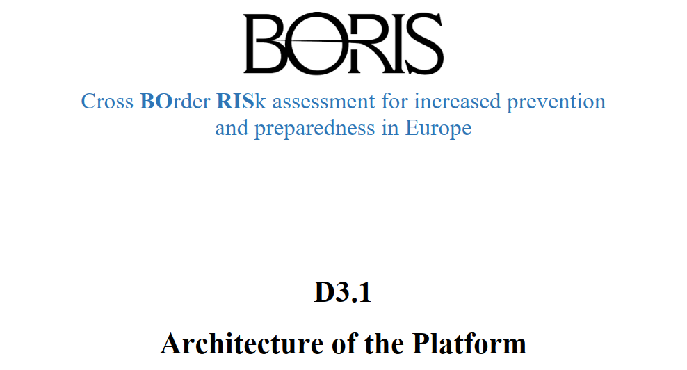 BORIS Deliverable 3.1